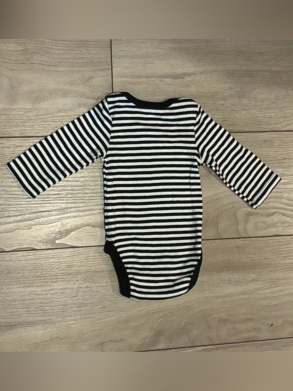 cloud island Halloween Black & White Long-Sleeve Baby Bodysuits - Set of 2 - Picture 6 of 6